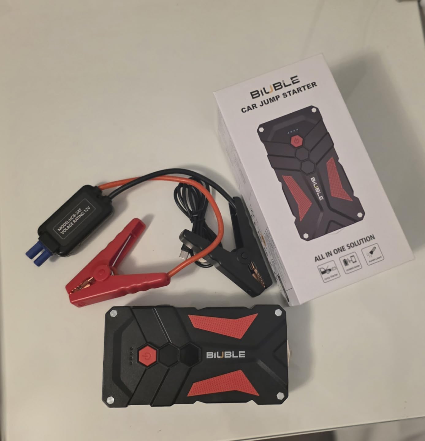 BIUBLE jump starter customer review photo 2